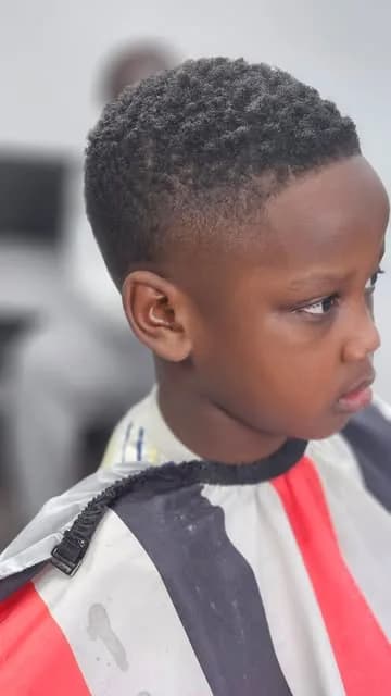 Kids cut by Barber Jay
